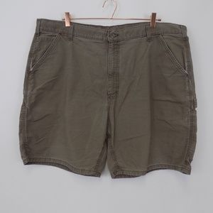 Carhartt Mens Jean Shorts Size 42 Brown Work Short